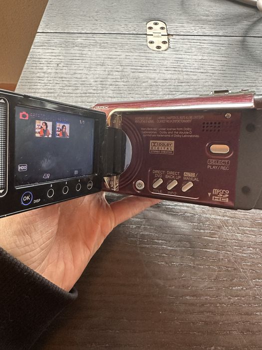 Câmara de filmar JVC GZ-MG330RE + Acessórios