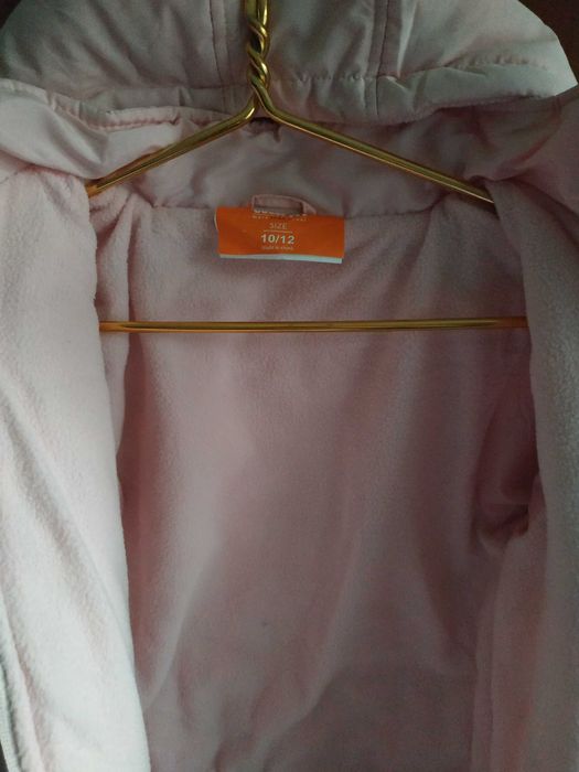 Зимова куртка з капюшоном для дівчинки, WARM, 10-12 років, нова