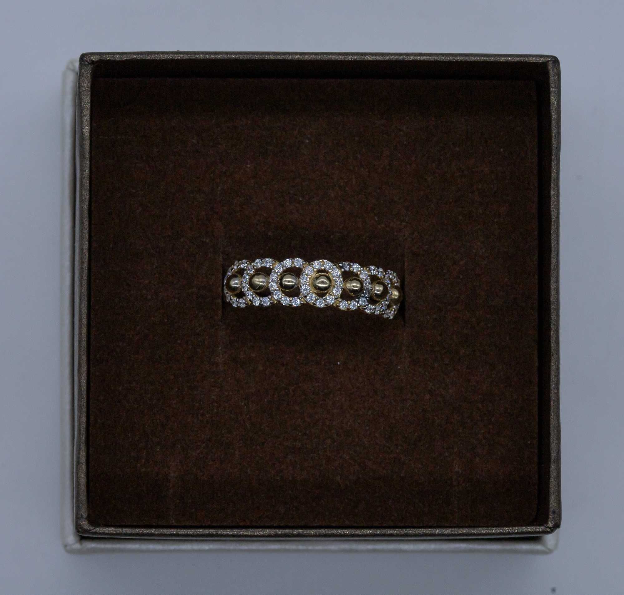 Złoty pierścionek 585 1,63 gram rozmiar 17 NOWY Okazja