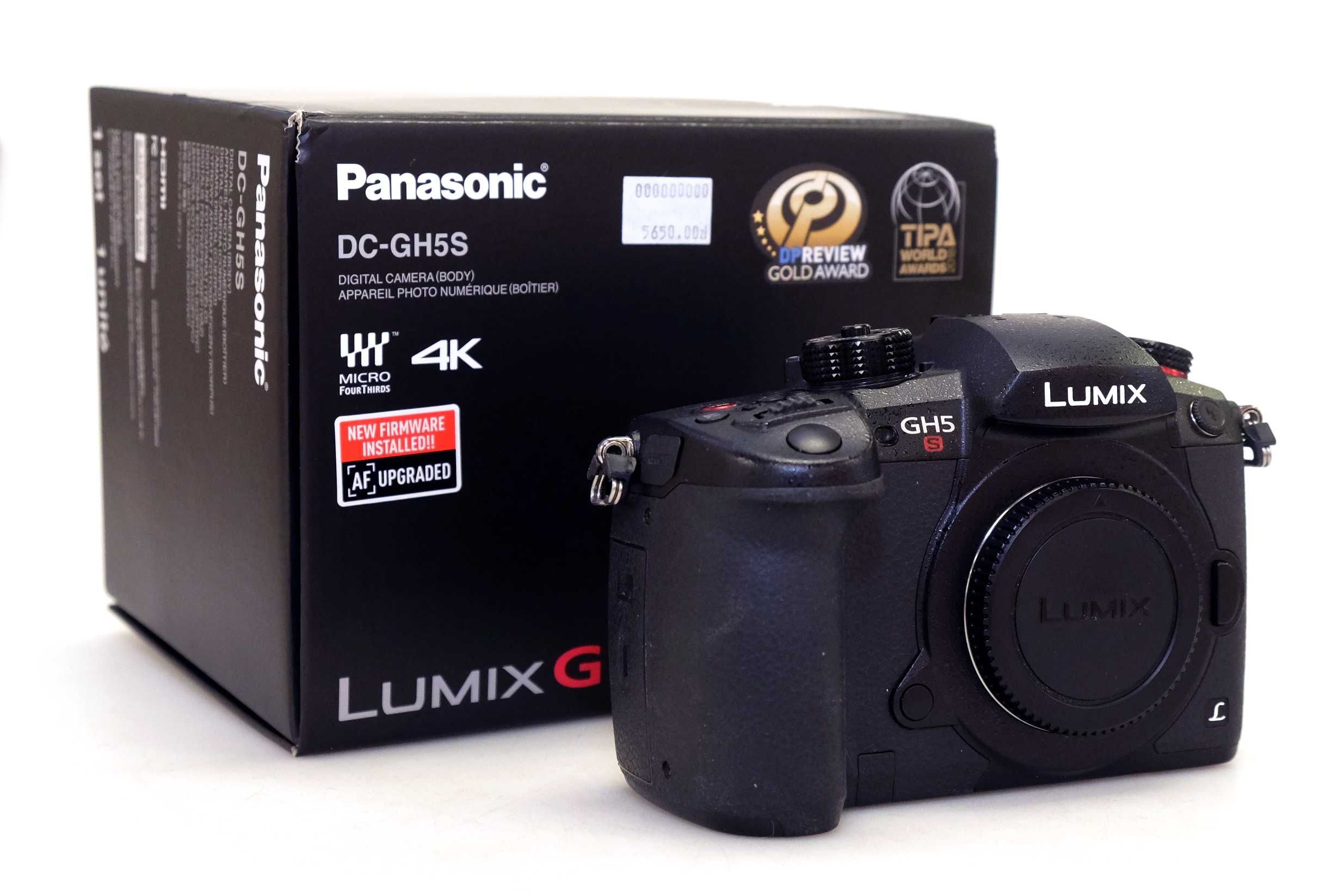 Aparat Panasonic Lumix GH5S korpus czarny. Gwarancja.