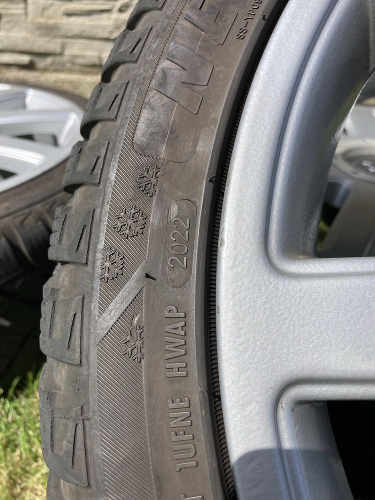 Audi s-line 5x100/5x112 18 cali+ opony 225/40