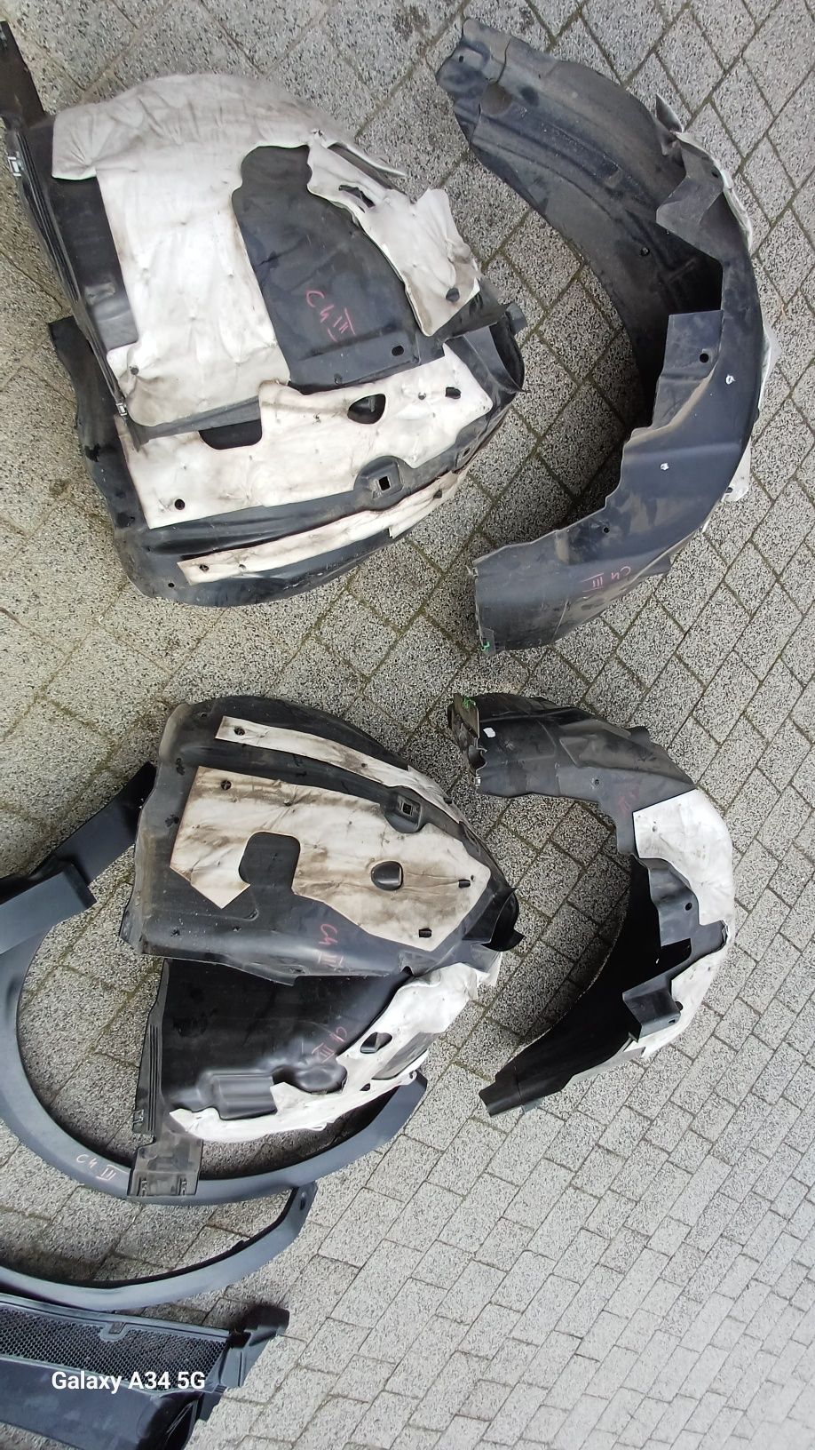 Nadkole przednie citroen C4  E-C4