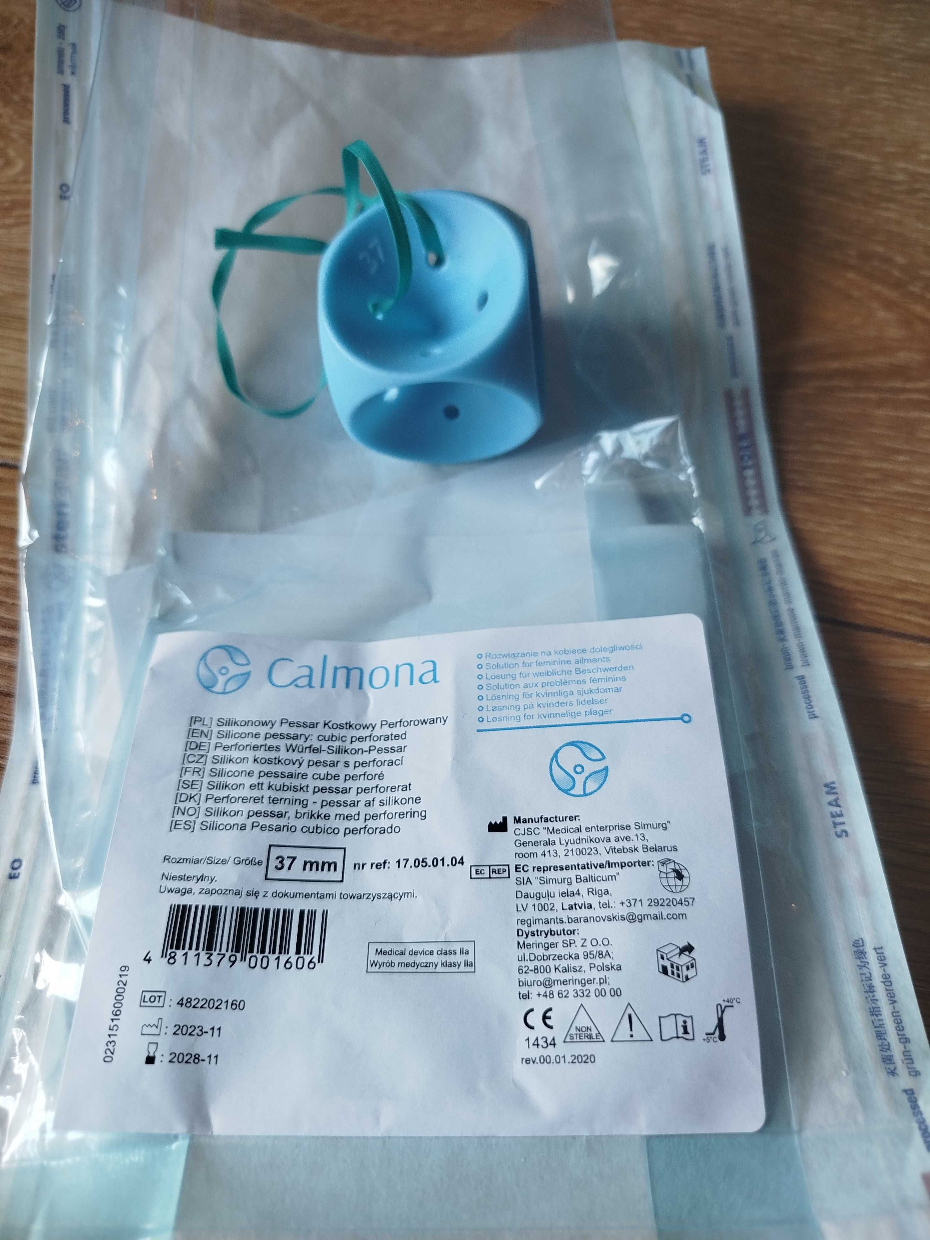 Silikonowy Pessar kostkowy Calmona 37mm