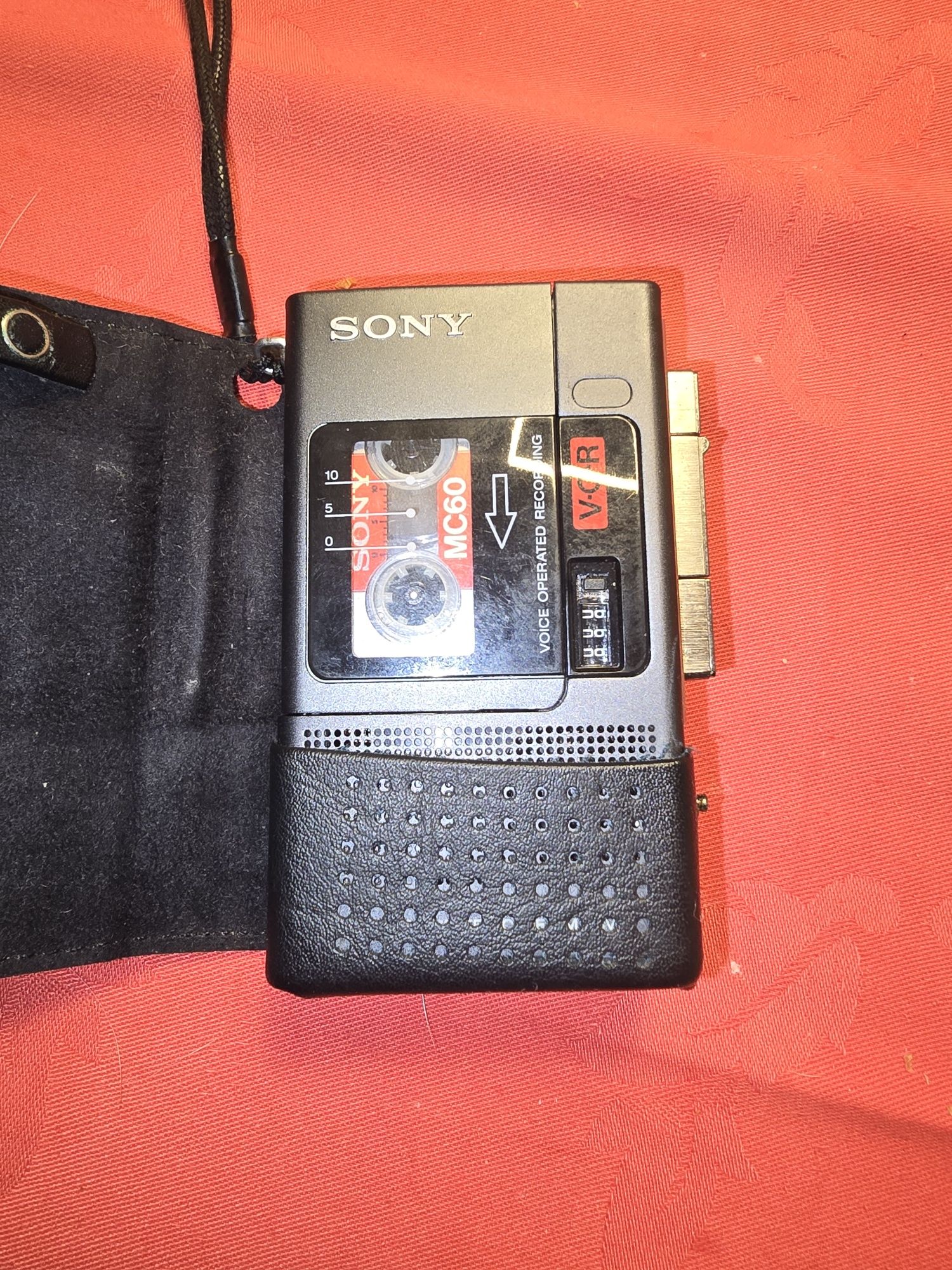 Vinnnnn: Sony Micro gravador de cassete / player M-88v gravação comand
