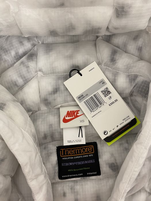 Пуховик Nike x Stussy чоловічий куртка найк стусі нова оригінальна