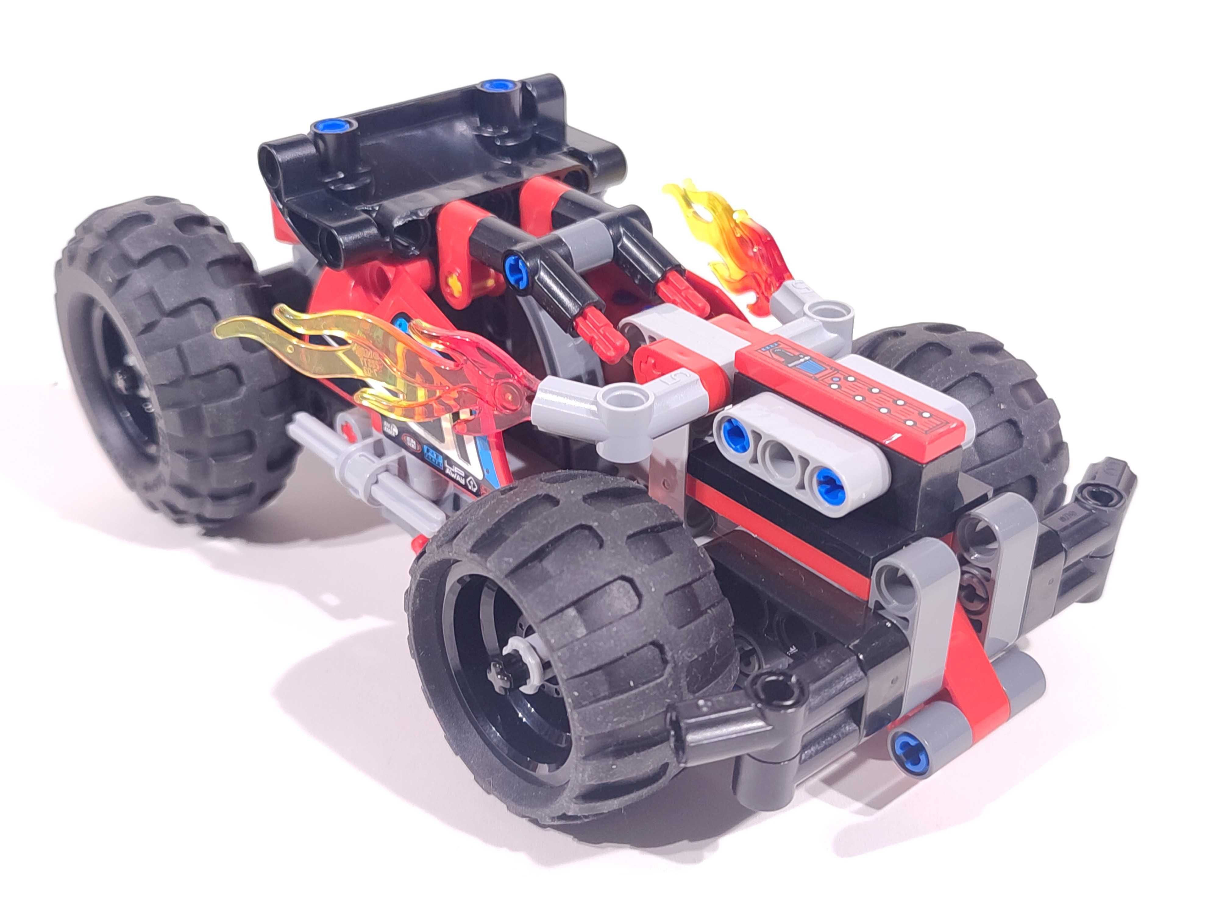 LEGO Technic 42073 - Czerwona wyścigówka - Komplet 100%