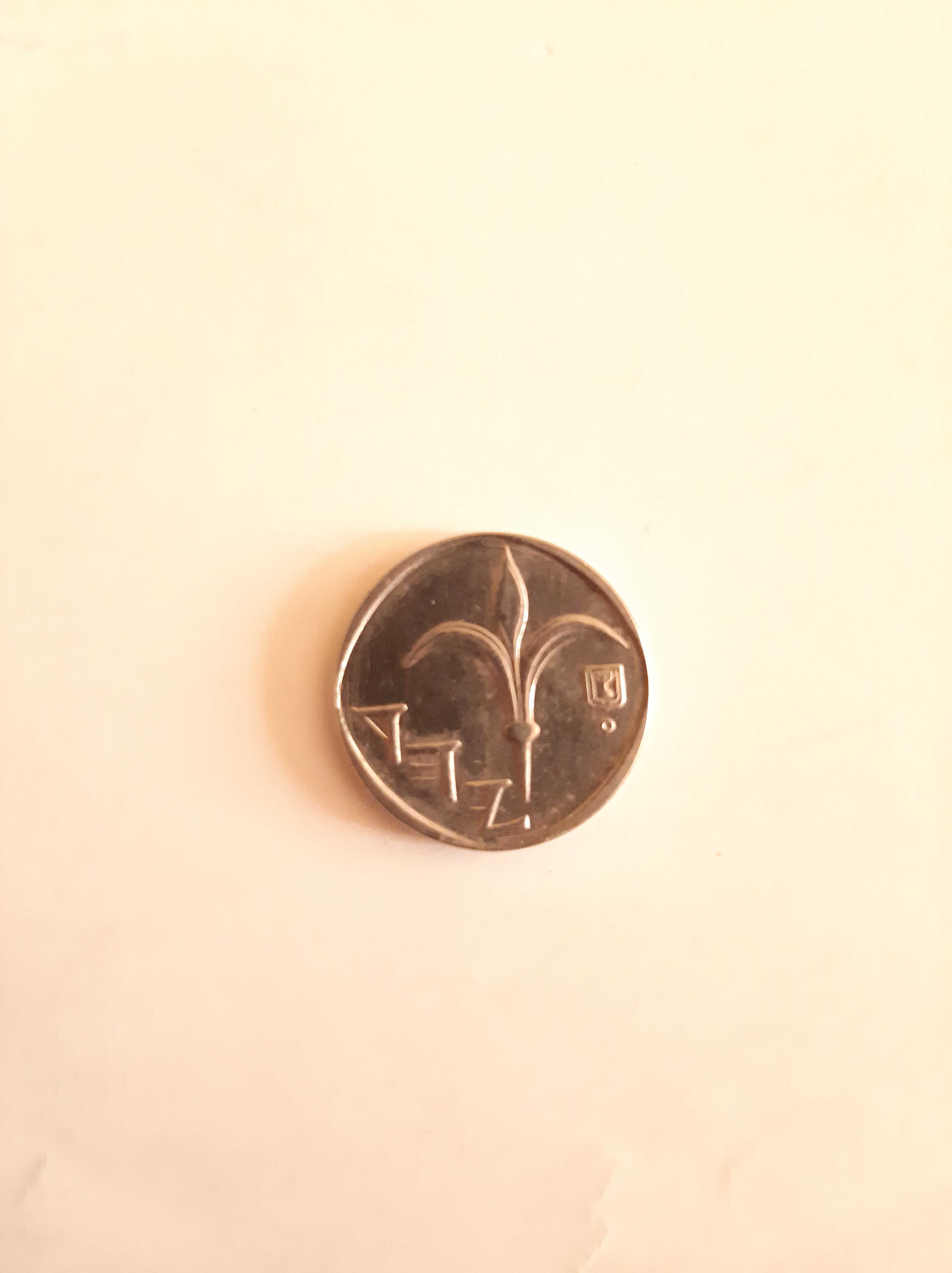 Монета 1 New sheqel  Израиль