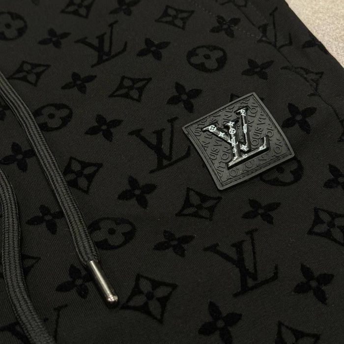 ЖЕНСКИЙ КОСТЮМ LV Кофта/штаны Louis Vuitton 2025 черный люкс осень хит