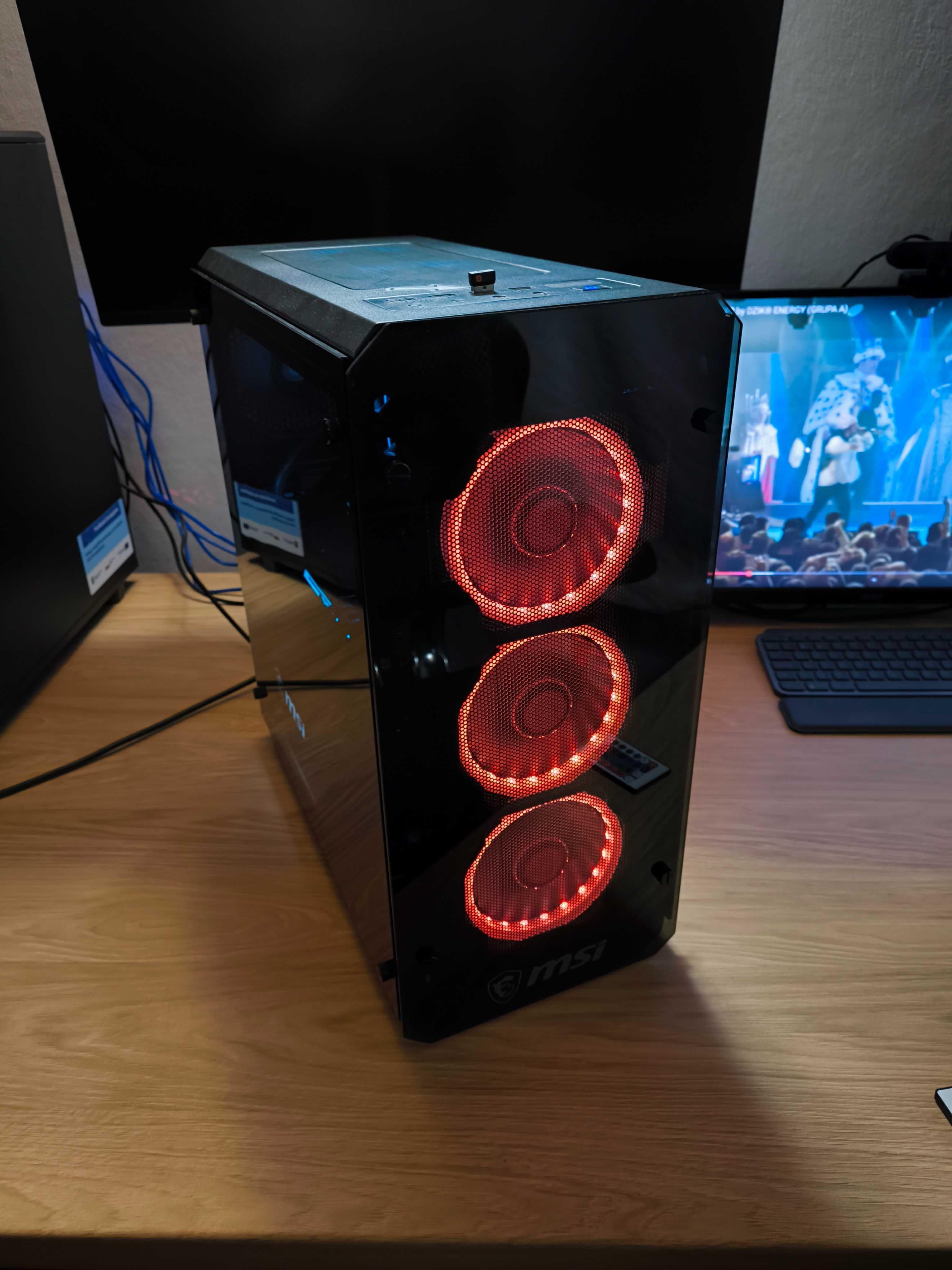 KOMPUTER Intel Monitor 2K 270Hz, NVME, 16 GB RAM, Gwarancja, WI-FI