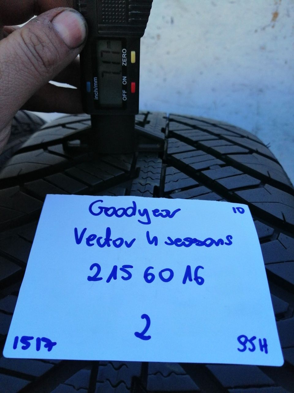 215/60/16 215/60R16 Goodyear 2020całoroczne