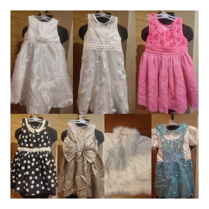 Платье нарядное на девочку 2-3,4-5,5-6лет