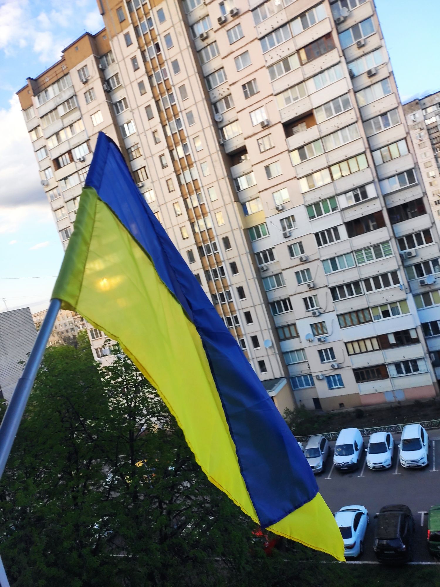 Флаг Украины размер 90*140. Прапор України. Киев самовывоз..