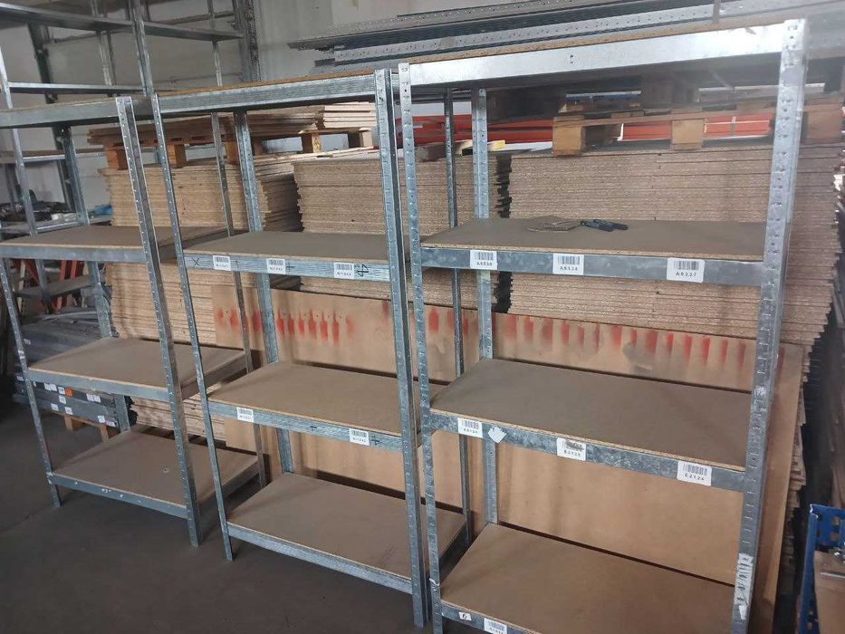 Стелажі поличокові Б/В. Полиці метал/ДСП. Полочные Б/У стеллажи