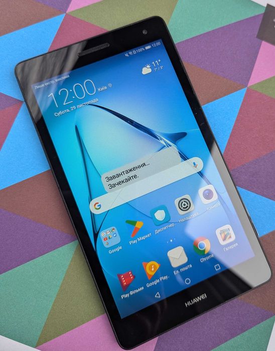 Планшет Huawei Media Pad T3 7" дюймів (ігри youtube playmarket)