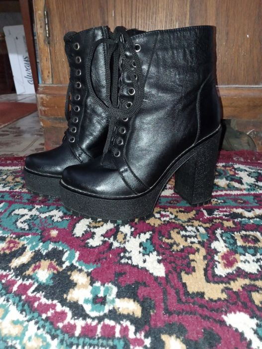 Ботиночки дэми, кожа, 36р.