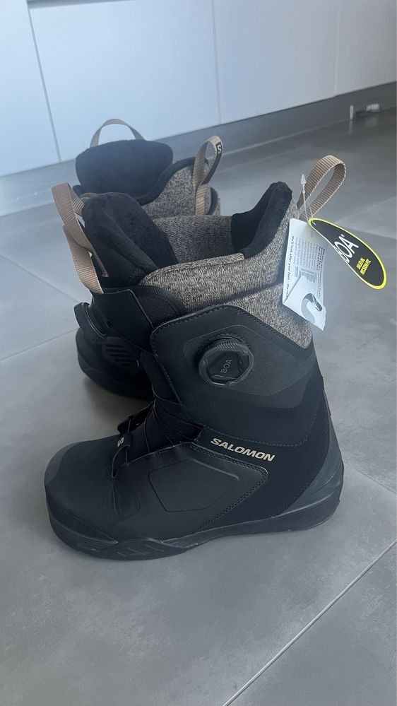 Botas Salomon de Mulher Snowboard Kiana Dual Boa - Novas