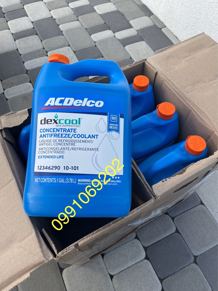 Антифриз ACDelco dexcool GM  blazer ev Bolt Volt Ampera  equinox ev