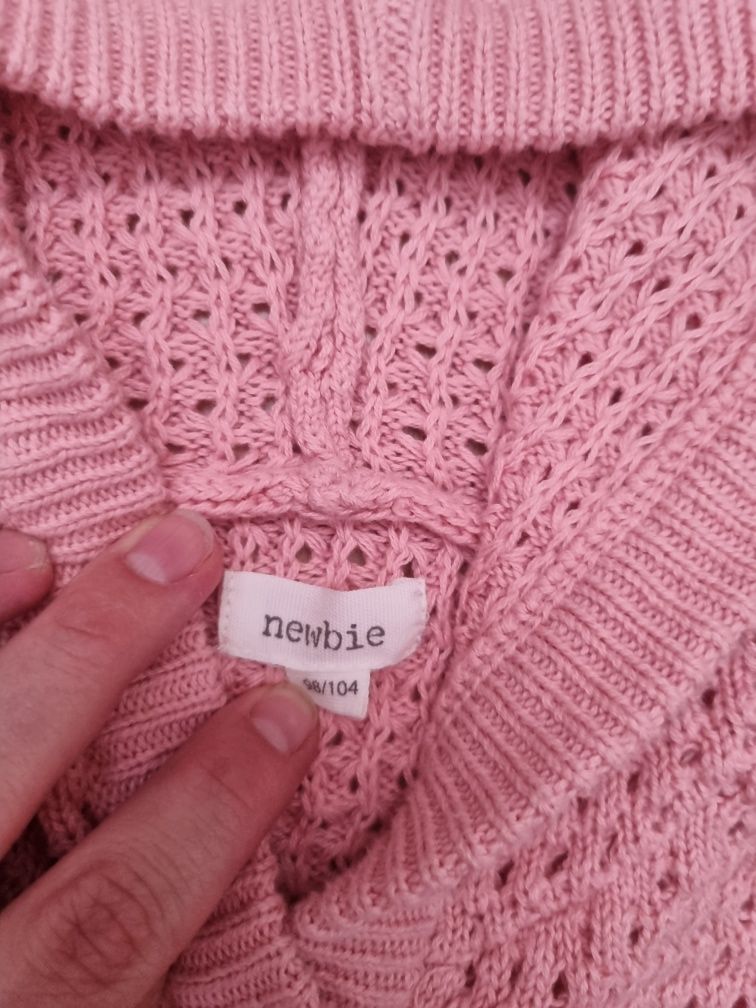 Ponczo sweter Newbie 98-104cm 3-4lata