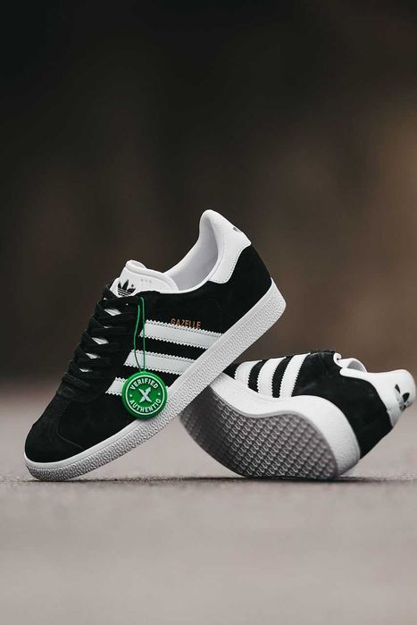 Кросівки Adidas Gazelle Classic Black/White premium