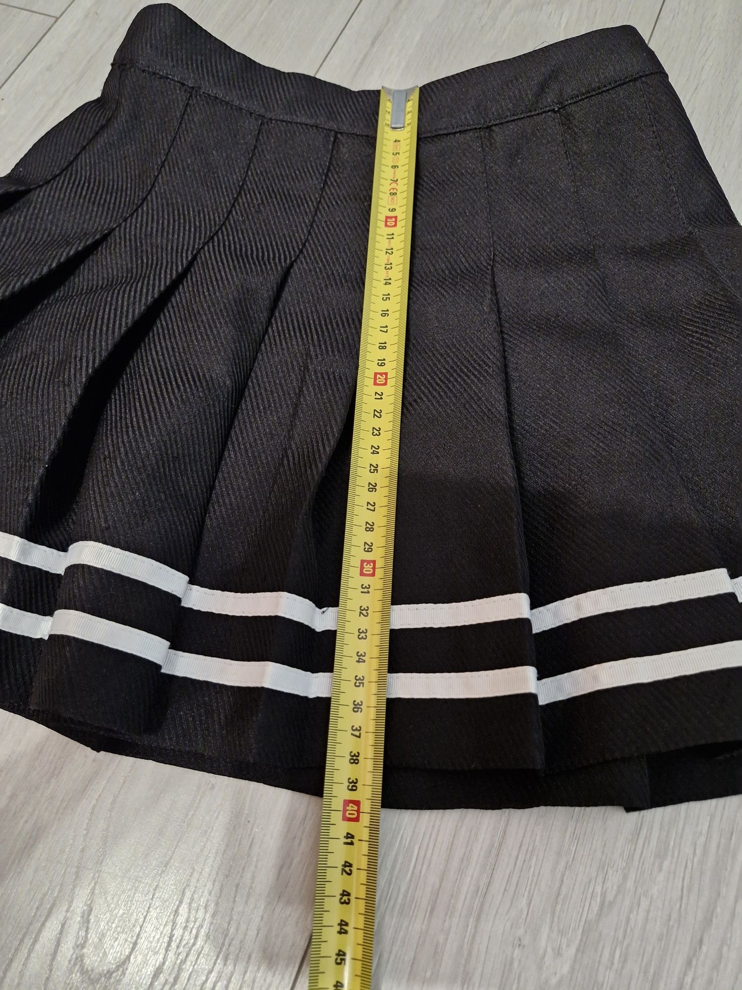 Spódniczka plisowana mini tenisowa h&m 36
