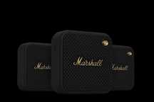 Портативна колонка Marshall Willen чорна Маршал Блютуз колонка