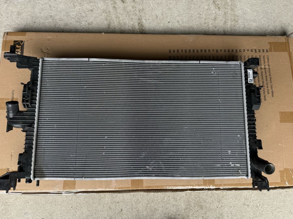 Касета радіаторів renault duster II, exspress