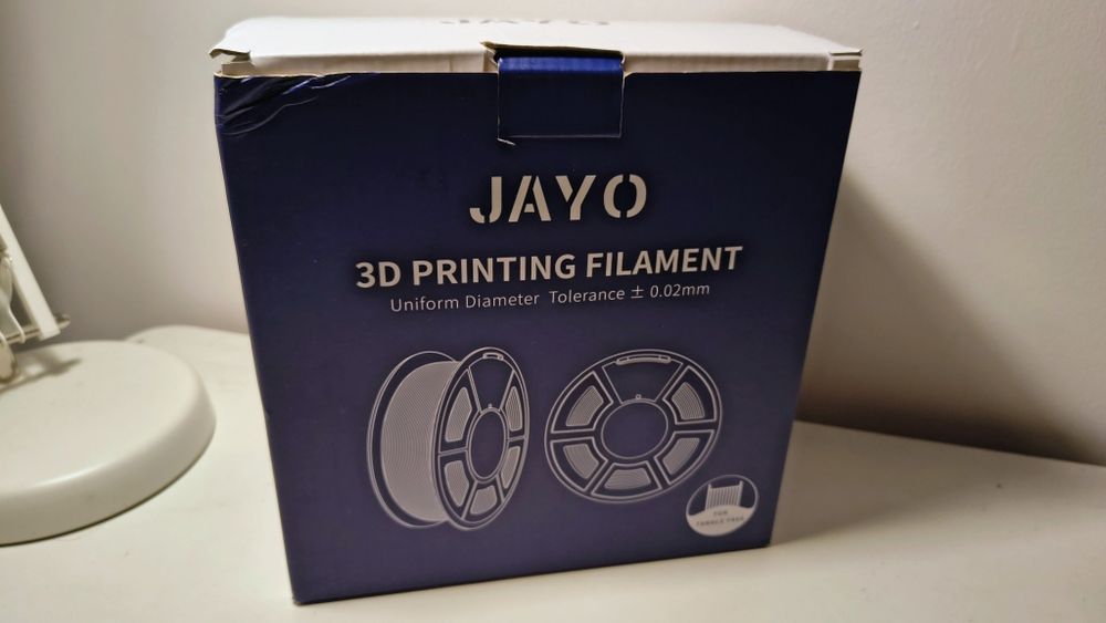 JAYO ABS filament 2 x 1 kg bialy i czarny