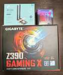 Procesor Intel i7-9700KF Płyta Główna Gigabyte Z390 Gaming X(32gb ram)