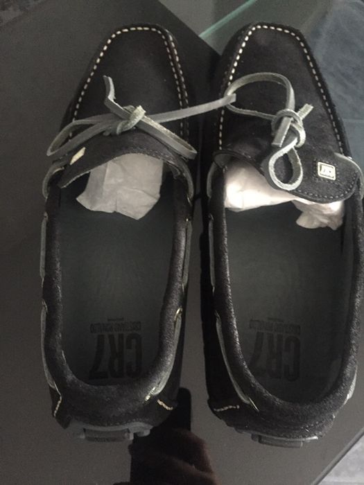 Sapato “vela” preto tamanho 41