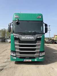 Scania S450 ledy klika postojowa fotele premium