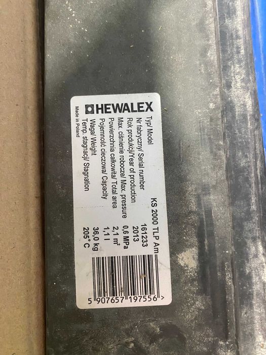 Kolektor słoneczny Hewalex ks 200 TLP