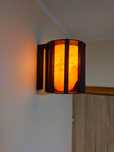 Lampa solna naścienna w stylu loft