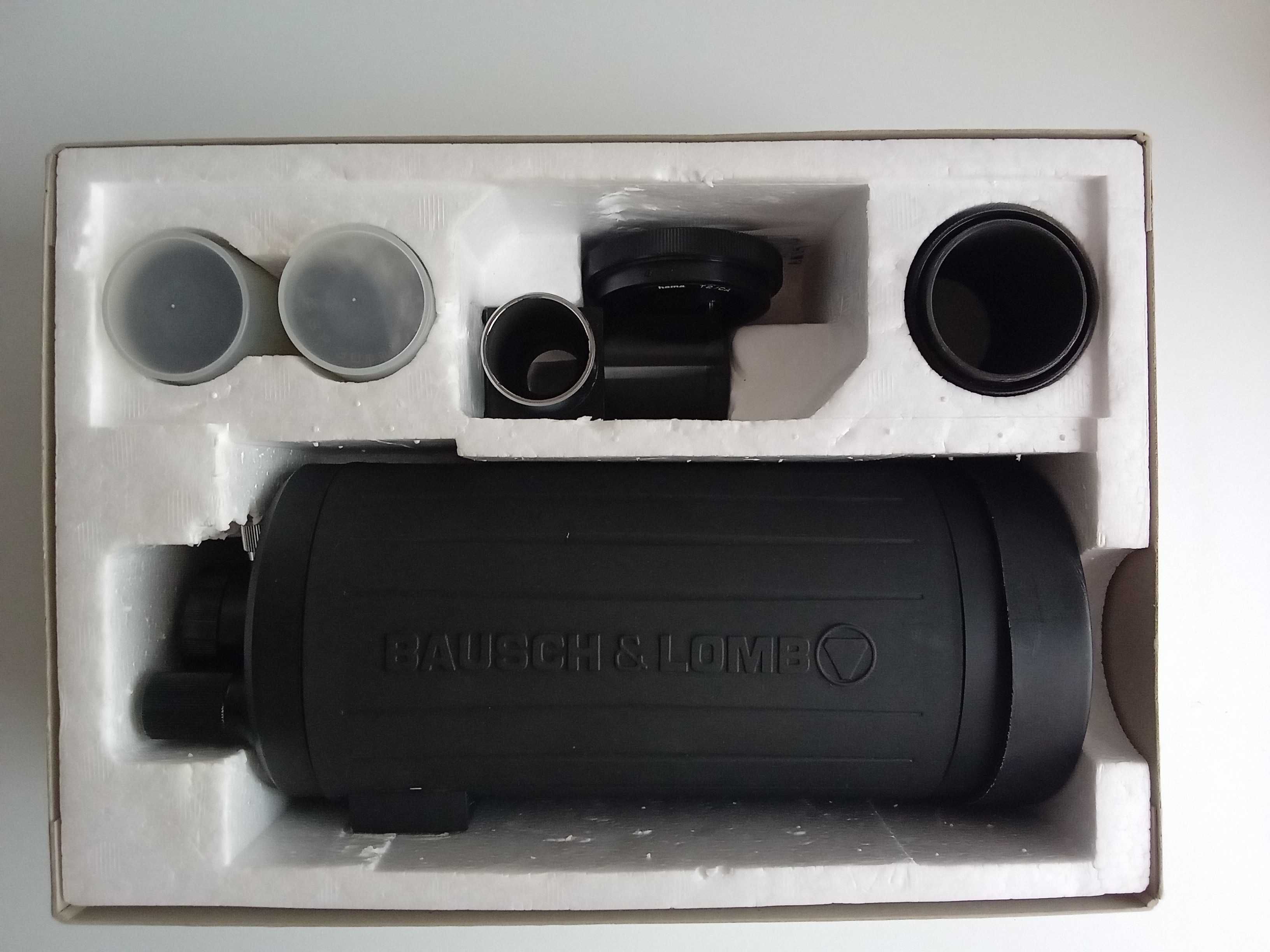 Teleobjectiva/Telescópio Bausch & Lomb 800 mm + 2 lentes  - Nova !