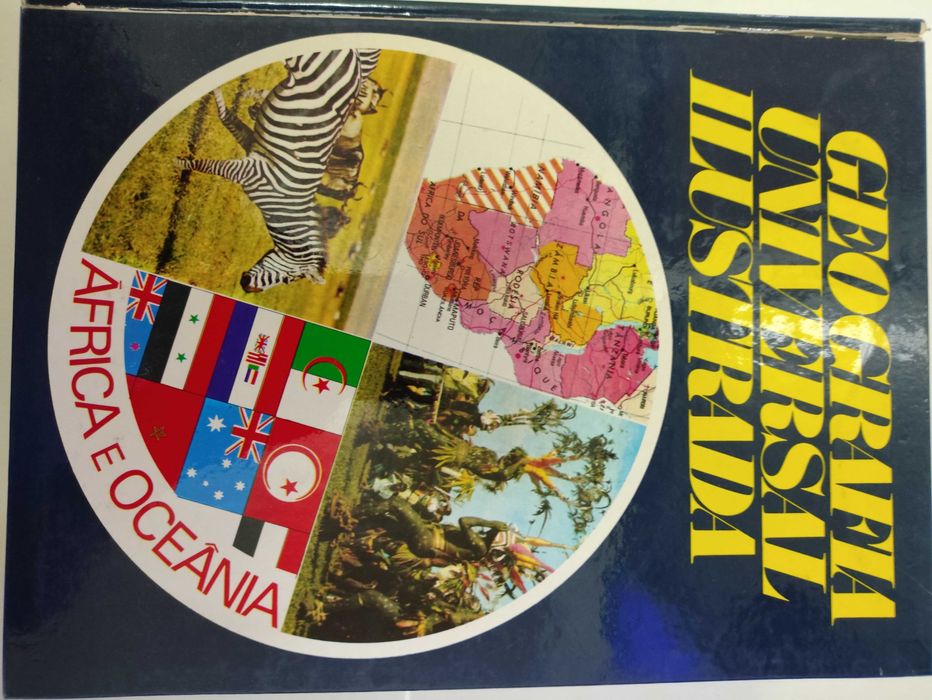Livros Geografia Universal Ilustrada - 4 Vol.Circulo de Leitores 1980