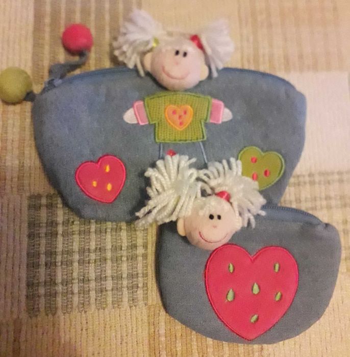 Conjunto de bolsas Rendinhas d'Avó