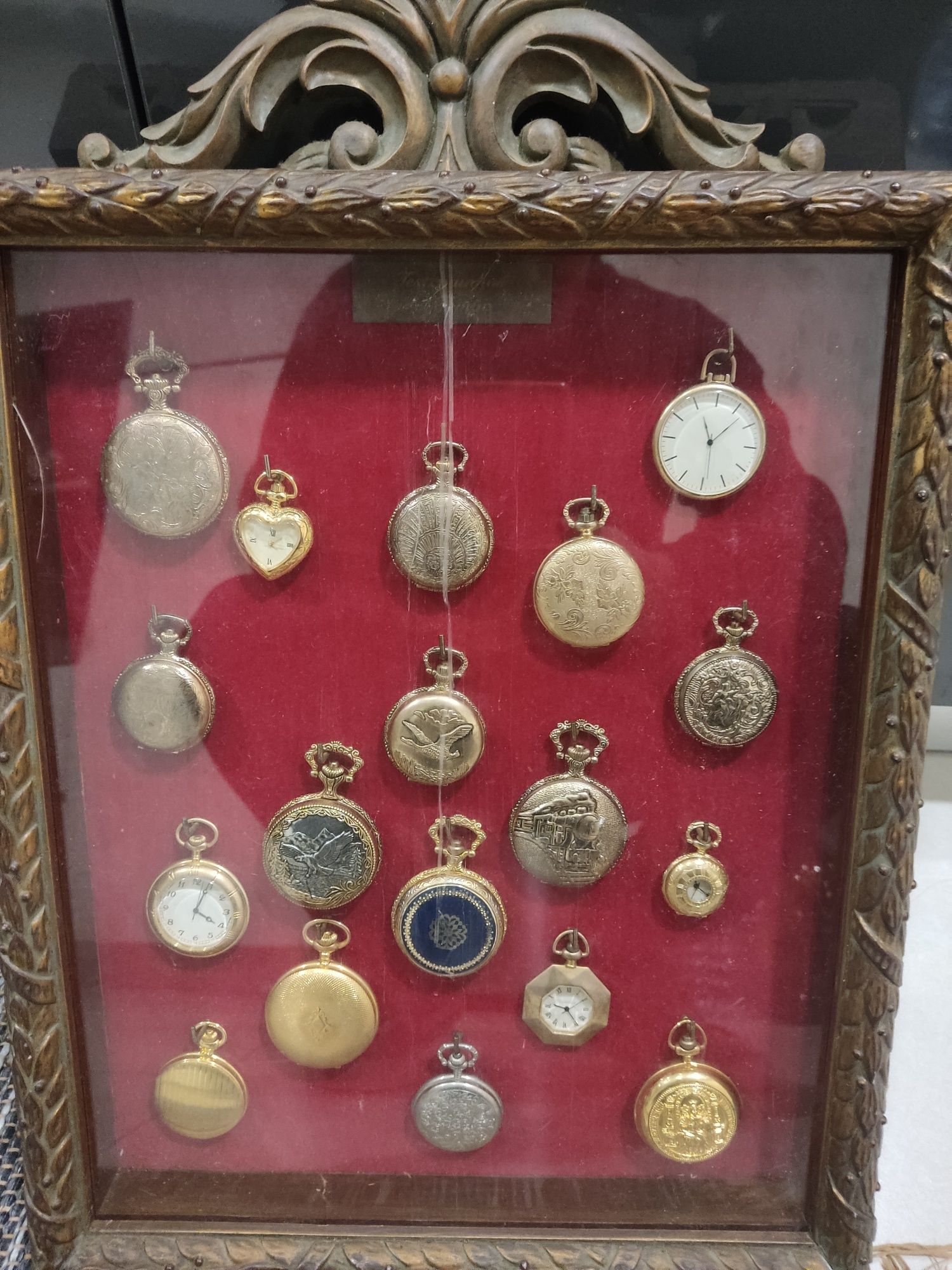 Coleção relógios de bolso antigos