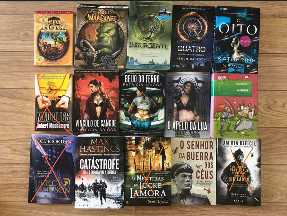 Livros usados, semi-novos e novos I desde 3€ I fantasia, fotografia
