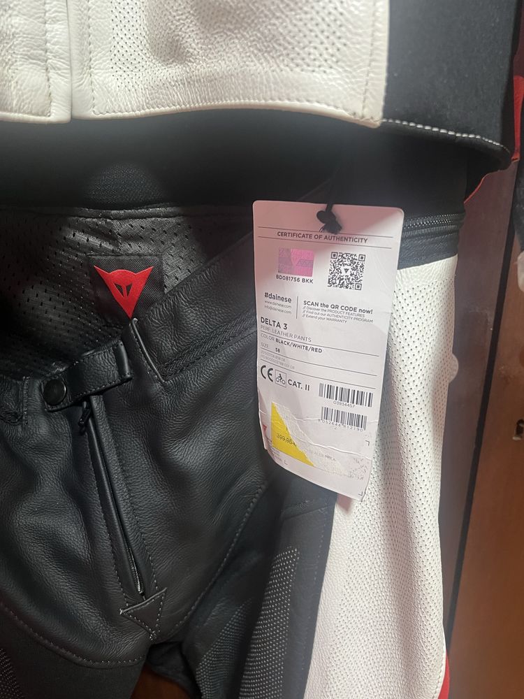 Dainese casaco e calcas cabedal