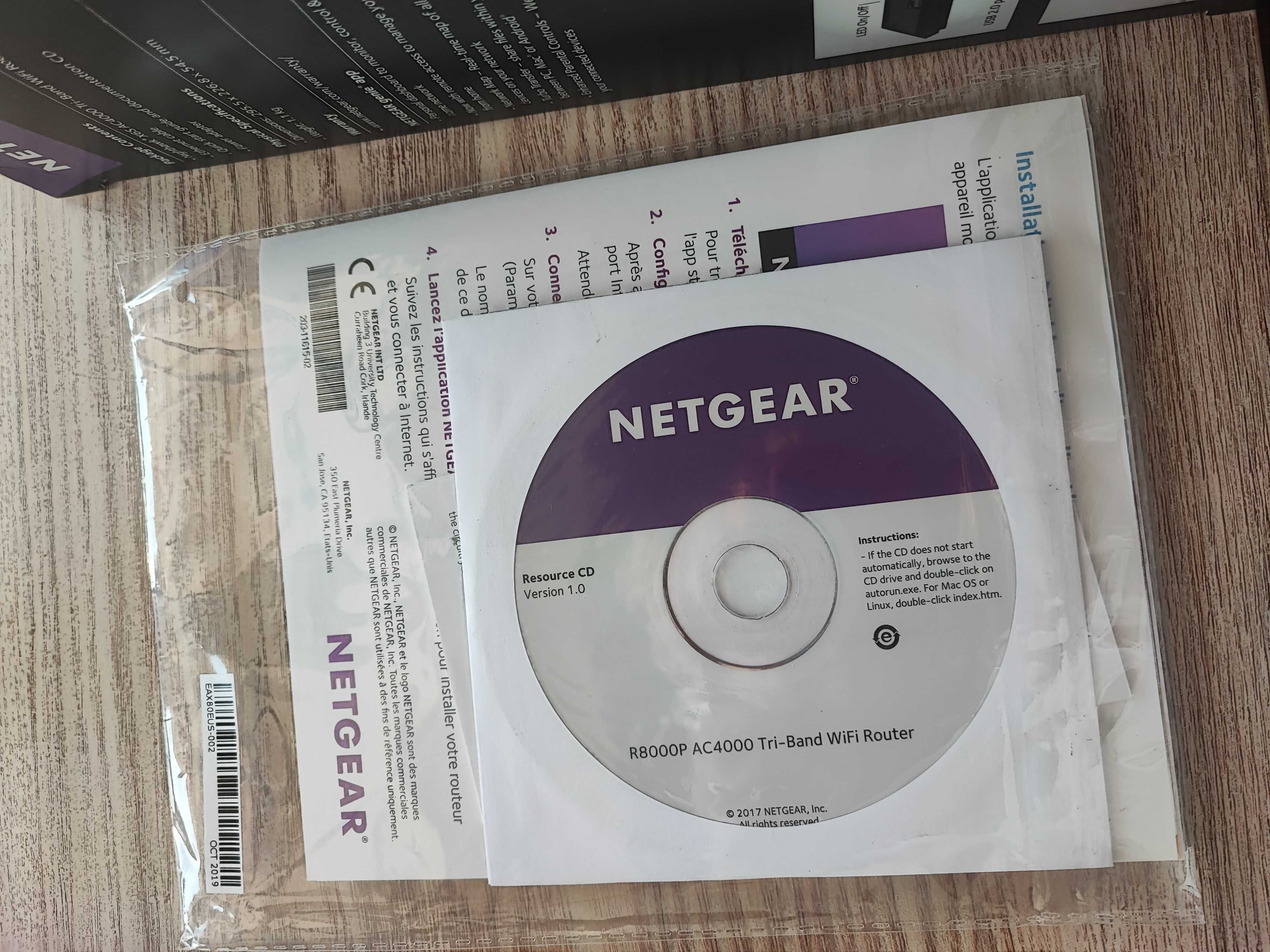 Router NETGEAR AC4000 Nightawk X6S