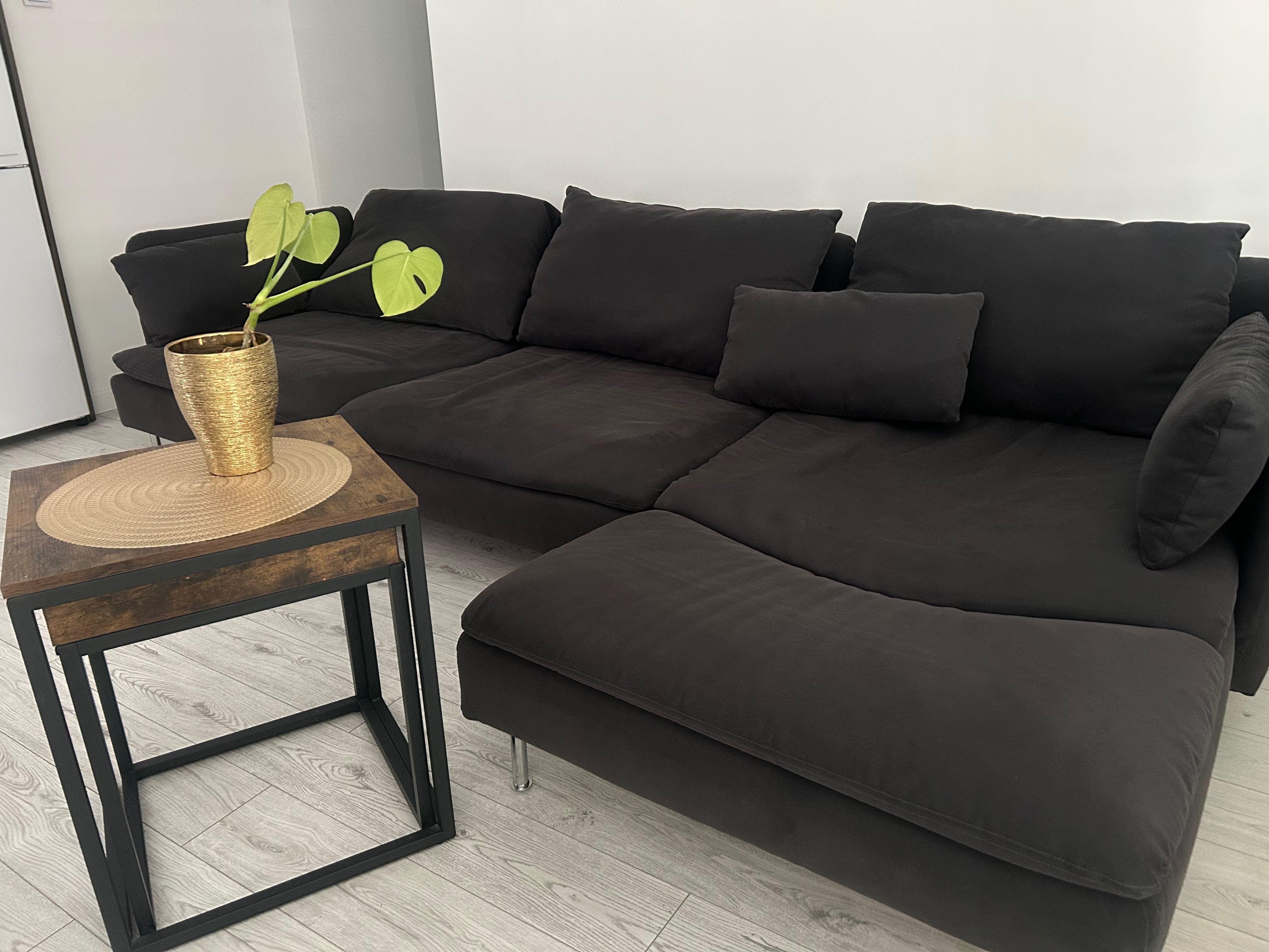 Sofa narożnik z szezlongiem  4 osobowa IKEA