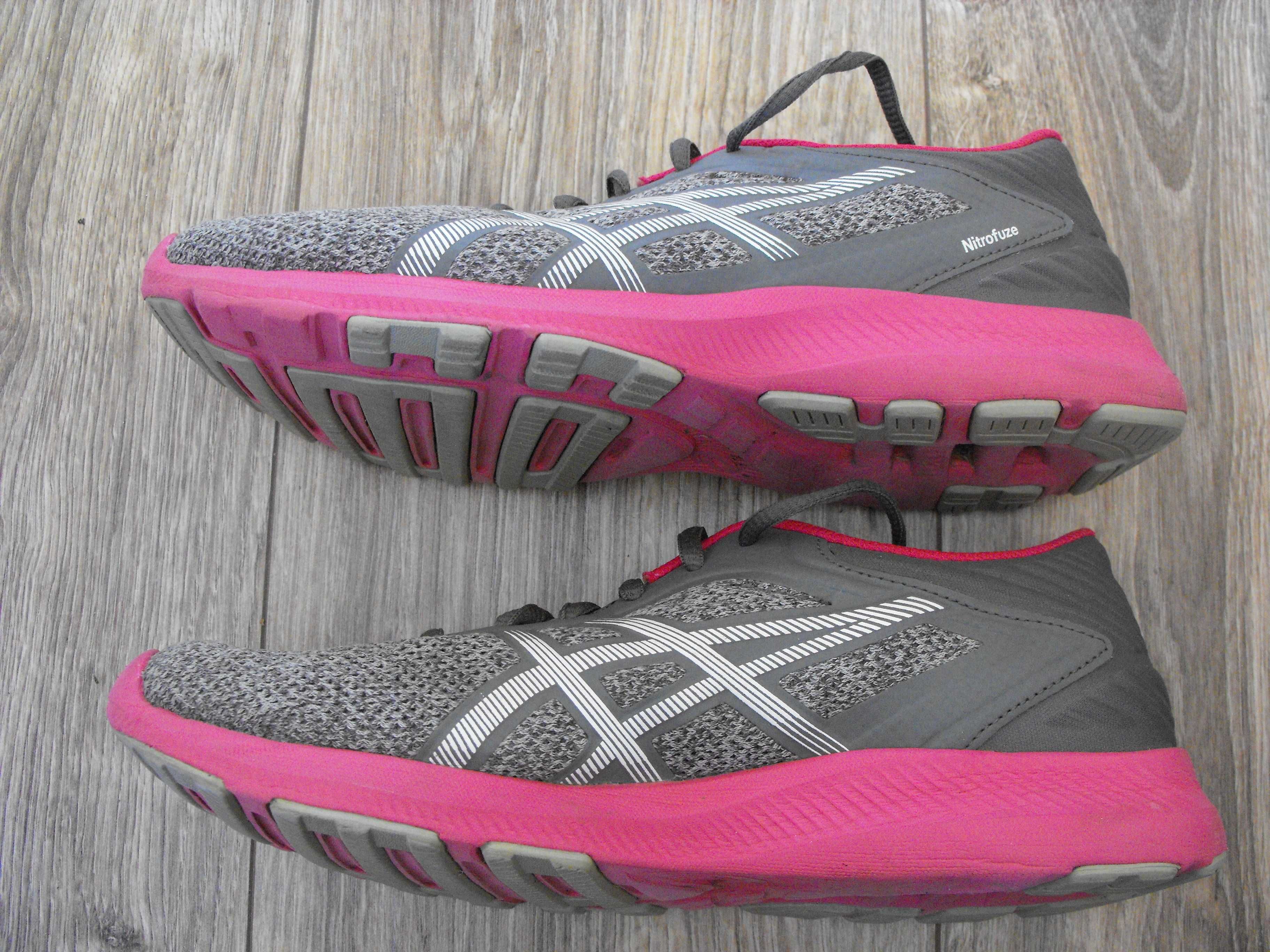 Buty ASICS Nitrofuze 37/38 23.5cm sportowe biegowe running lekkie