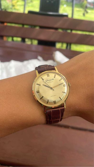 Zegarek Glashutte Spezimatic kal74 lata 70