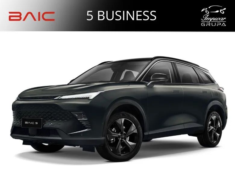 BAIC 5 Automat / El. Klapa / Kamera Cofania / Szyberdach / Skóra / Full Led