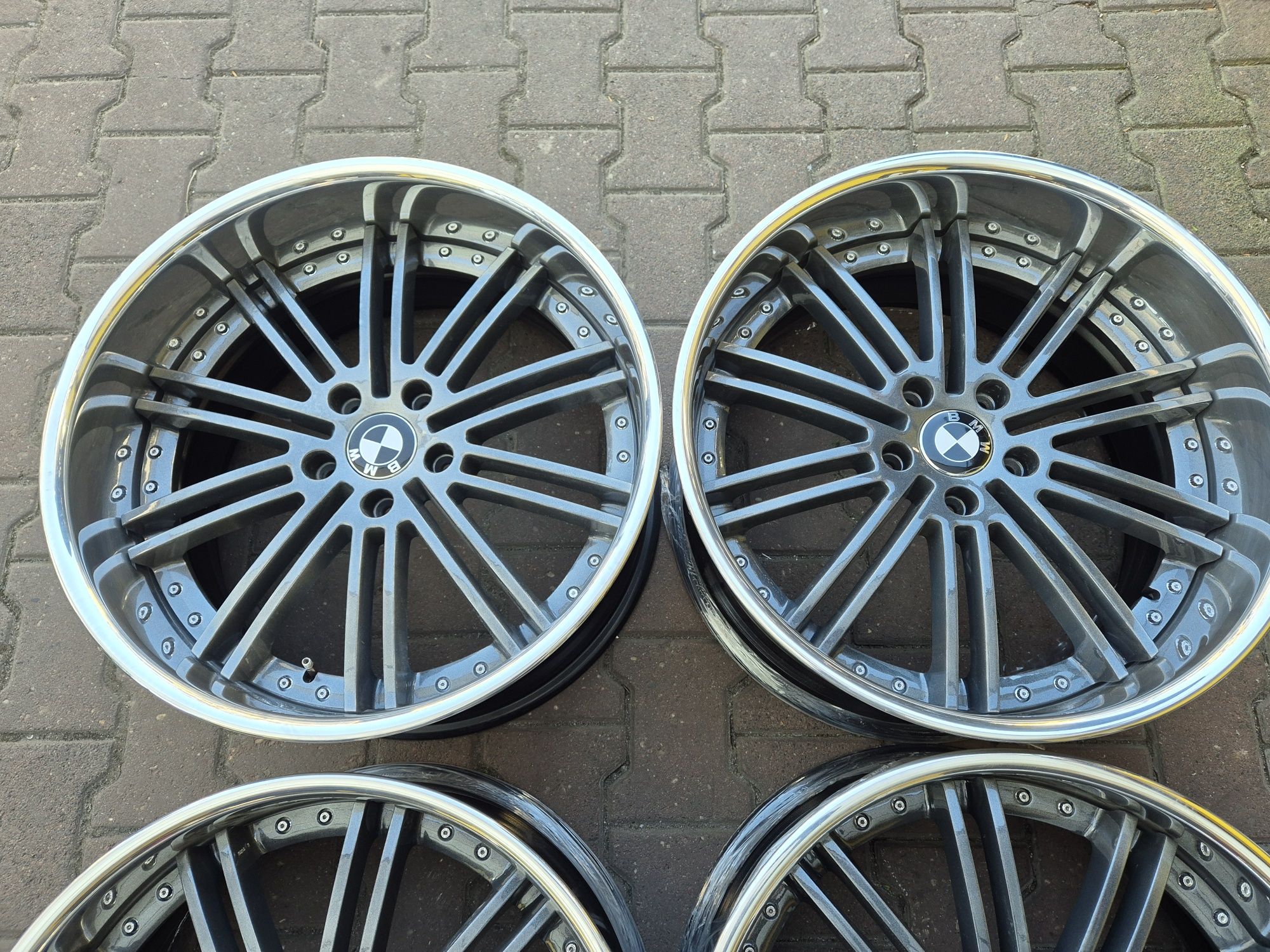 Alufelgi BMW  5x120 szeroki polerowany Rant  20 cali