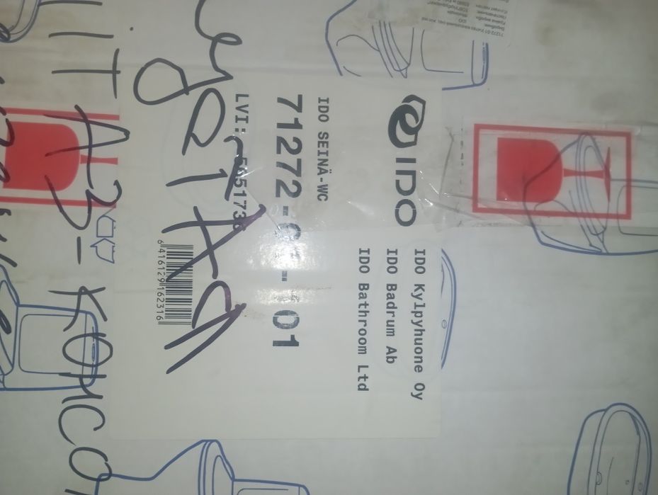 Унитаз подвесной IDO