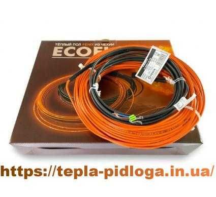 Нагрівальний двожильний кабель та мати Fenix Чехія  + терморегулятор