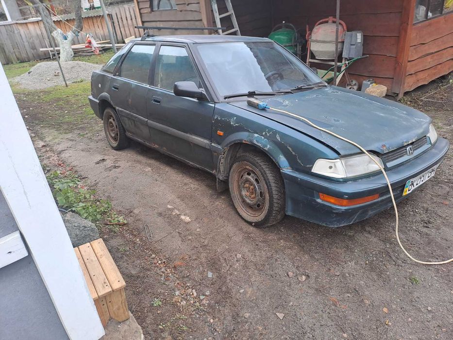 Honda concerto на ходу, газ