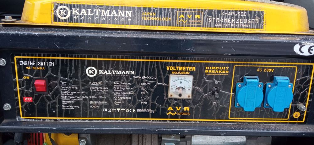 Генератор Kaltmann 5кВт