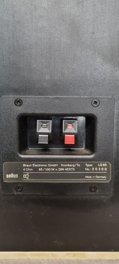 Kolumny BRAUN LS 65. BOX