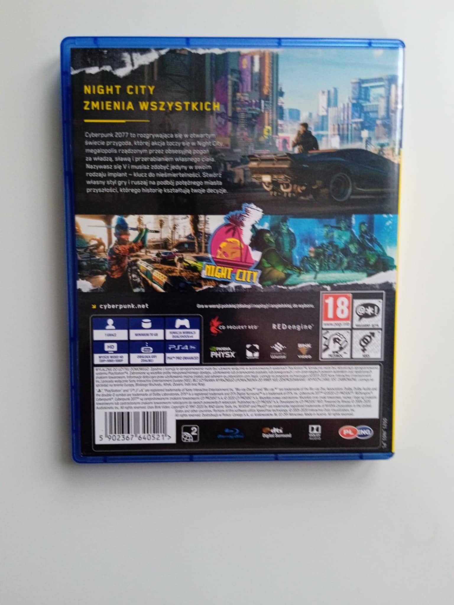Gra PS4 - Cyberpunk 2077